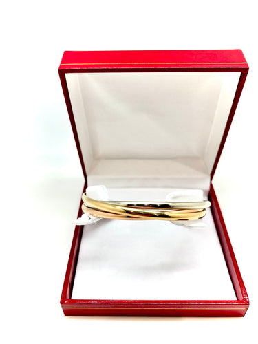 Bracelet Bracelet 3 anneaux style TRINITY 58 Facettes M8911