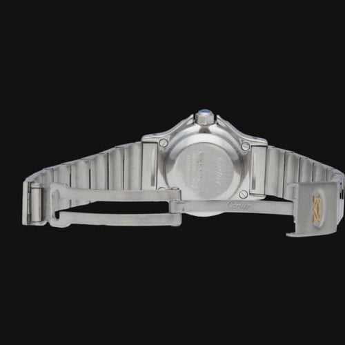 Montre Montre Cartier Santos Octagon 58 Facettes MT41415