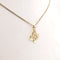 Collier Collier trèfle or jaune 58 Facettes