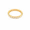 Bague 54 Alliance tour complet or jaune diamants 58 Facettes 30437
