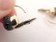 Boucles d'oreilles boucles d'oreilles POMELLATO nudo or rose 18k saphirs bleus 2.2ct s 58 Facettes 266335