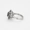 Bague Bague Marguerite en Or blanc 18k Saphir 58 Facettes NAR0342