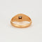 Bague 59 Bague jonc or jaune et diamant 58 Facettes SPEV 14