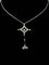 Pendentif Pendentif en platine serti de 1 carat de diamants 58 Facettes