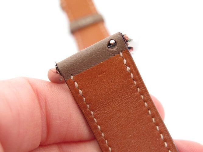 Montre montre HERMES cape cod double tour tgm cc2.710 40 mm quartz 58 Facettes 265761