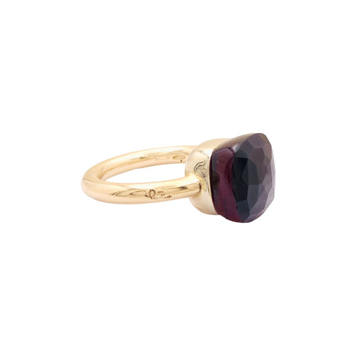 Bague 48 Bague Pomellato, collection "Nudo Classic", or rose et grenat. 58 Facettes 34965