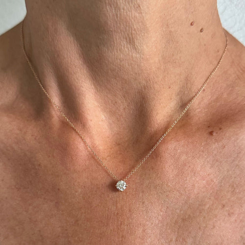 Collier Collier Solitaire diamant 0,51 ct 58 Facettes 429
