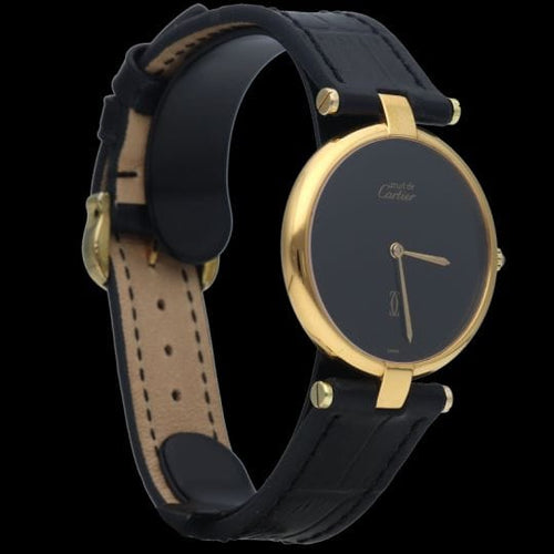 Montre Cartier Montre Must De Cartier Vermeil 58 Facettes MT43005
