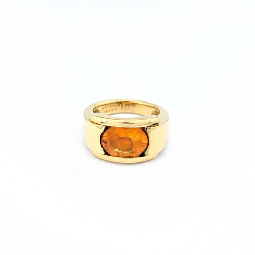 Bague 52 Bague en or jaune et citrine Mauboussin 58 Facettes 30458