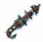 Broche Broche sabre en argent émeraudes perles 58 Facettes AB360