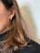 Boucles d'oreilles Paire de dormeuses anciennes, diamants 58 Facettes