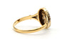 Bague 57 Bague Art Déco - Bague en or jaune et blanc 18k et diamants taille rose 58 Facettes B795