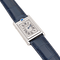 Montre Montre Cartier, "Tank Basculante", acier, cuir. 58 Facettes 34713