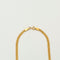 Collier Collier or jaune maille paillasson 58 Facettes LP484