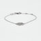 Bracelet Bracelet or gris avec diamants 58 Facettes L3