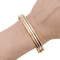 Bracelet Bracelet vintage Cartier, trois ors. 58 Facettes 34604