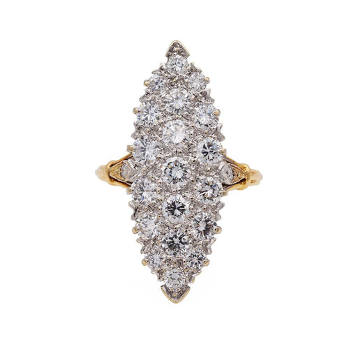 Bague 52 Bague Marquise Diamants 58 Facettes