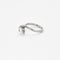 Bague 55 Bague Solitaire Vintage Or gris Diamant 0.50 ct 58 Facettes 240 510