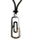 Collier BVLGARI. Collection "Parentesi", collier or blanc 18K 58 Facettes