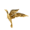 Broche Elegante Broche "Colvert" en or jaune et or blanc, diamants, émeraudes et rubis 58 Facettes SNA1646