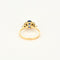 Bague 56.5 Bague or jaune, saphir et diamants 58 Facettes SMA0109