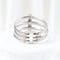 Bague 66 Bague TOUS en or blanc avec diamants taille brillant 58 Facettes J000002214