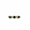 Bague 57 Bague vintage avec saphirs bleu foncé et diamants 58 Facettes 2505002