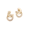 Boucles d'oreilles Boucles d'oreilles Piaget "Possession" or rose, diamants. 58 Facettes 34495