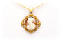 Pendentif Pendentif camée Napoléon III en or jaune 58 Facettes 13575