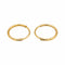 Boucles d'oreilles Boucles d'oreilles Créoles  Or jaune 58 Facettes 4823781CN
