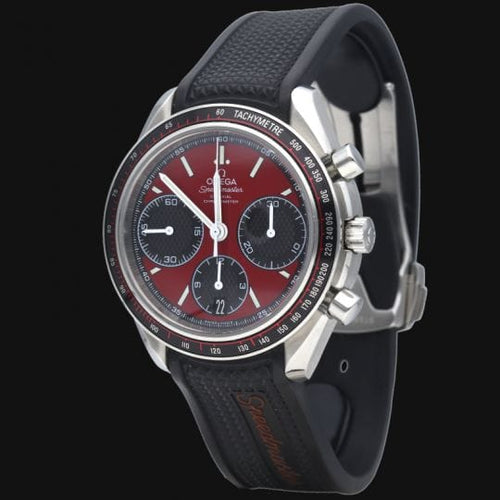 Montre Montre Omega Speedmaster Racing Chronographe Cadran Rouge Co-Axial 40 mm 58 Facettes MT41855