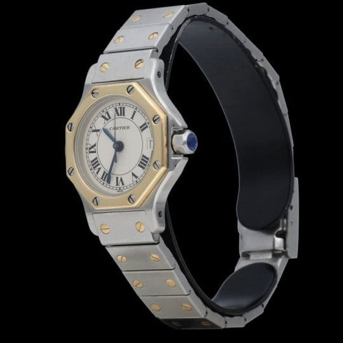 Montre Montre Cartier Santos Ronde Octogone 58 Facettes MT41525