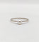Bague 56.5 Bague Art Déco or blanc ornée d'une perle 58 Facettes A05394