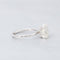 Bague 55 Solitaire serti d'un diamant en or gris 58 Facettes 1