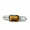 Broche Broche latine quartz fumé et diamants 58 Facettes 1.0000345/1