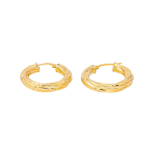 Boucles d'oreilles Boucles d'oreilles Créoles  Or jaune 58 Facettes 4455408CN