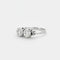 Bague 49.5 Bague ancienne Toi & Moi or blanc et diamants 58 Facettes