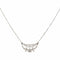 Collier Collier Or blanc Diamant 58 Facettes 3819221CN