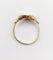 Bague chevalière Art Déco or jaune monogrammée CC (circa 1950) 58 Facettes A05980