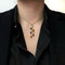 Pendentif Pendentif Or, Citrines & Grenats - Isabelle LANGLOIS 58 Facettes 240308R