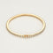 Bracelet Bracelet souple en or rose et diamants 58 Facettes JBR0012-16