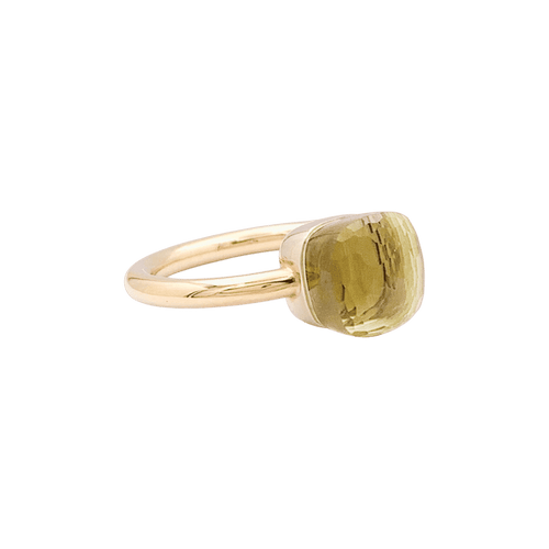 Bague 51 Bague Pomellato, "Nudo", petit modèle, quartz citron. 58 Facettes 34805