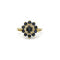 Bague 54 Bague Marguerite Diamants et Saphirs 58 Facettes 240129R