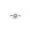 Bague 54 Solitaire - Or blanc et Diamant 1,59 cts 58 Facettes 250327R