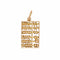 Pendentif Pendentif Or rose 58 Facettes 4076577RV