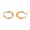 Boucles d'oreilles Boucles d'oreilles Créoles  Or rose 58 Facettes 4823780CN