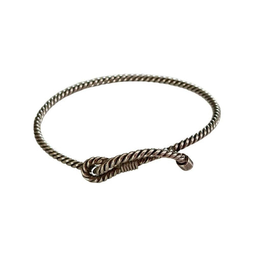Bracelet HERMÈS - Bracelet - en argent par Lucien Vachey 58 Facettes