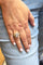 Bague 55 Bague en or 14 carats multi diamants 58 Facettes