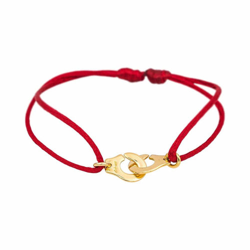 Bracelet Dinh Van Bracelet Cordon Menottes Or jaune 58 Facettes 4553817CN