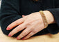 Bracelet Bracelet or jaune maille américaine 58 Facettes Bra.US.1430
